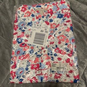 Woman Within Perfect Sleeveless Shirt, Size 2X, NWT